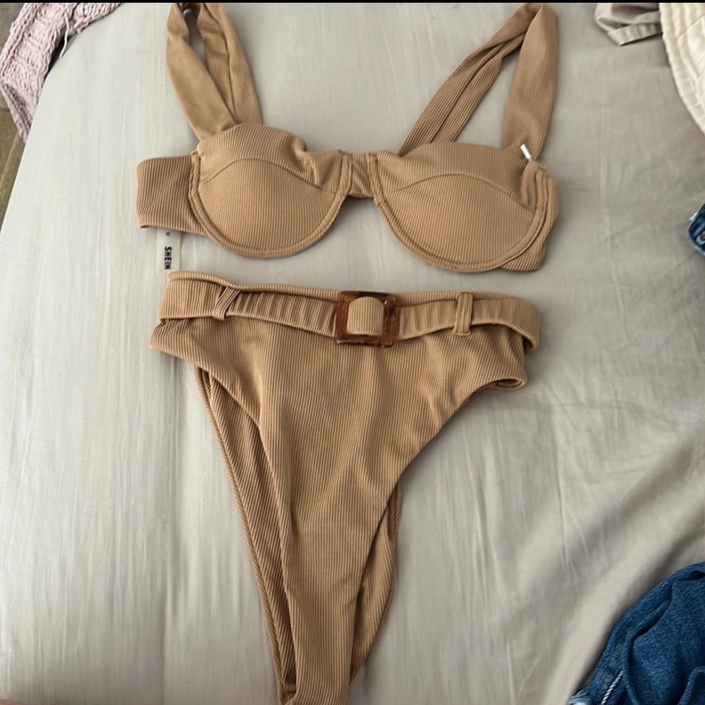 Tan bikini set